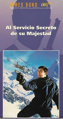 James Bond 007 Al Servicio Secreto De Su Majestad Vhs