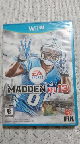 Wii U Madden 13 *sealed* (no Mario,contra,zelda,fifa)