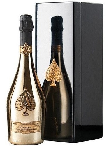 Champagne Armand De Brignac Gold Con Estuche De Lujo