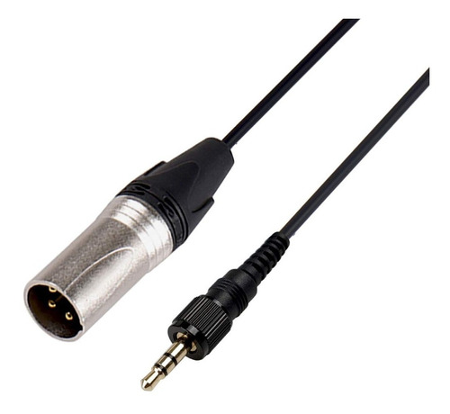 Cabo Audio Mic 3.5mm Trs P/ 3pin Xlr P/ Sony Uwp V1 D11 D21