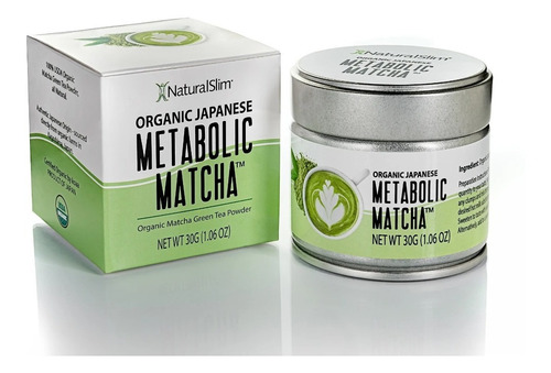 Naturalslim Organic Metabolic Matcha Té Verde