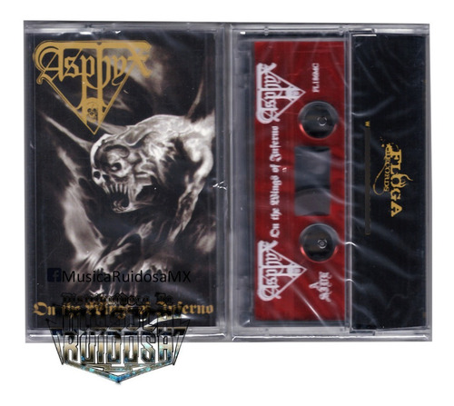Asphyx - On The Wings Of Inferno Cassette / Tape Nuevo!!