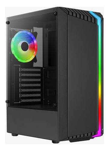 Gabinete Gamer Aerocool Bionic V2 Templado X1 Fan Cooler Rgb