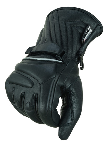 Guantes De Moto Motocicleta Biker Crucero Robox Negro