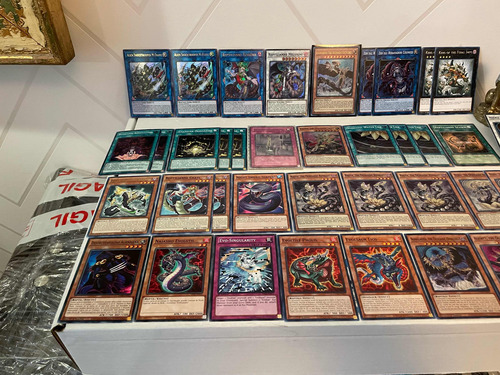 Deck Ogdoadic Evoltile Yugioh Full Base Set (Usado)