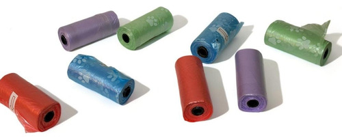 Bolsas Sanitarias Para Perro/ Heces /popo 8 Rollos/120 Pzas