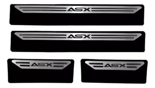 Cubre Zócalo Protector De Acero Inoxidable 2 Y 4 Puertas Mitsubishi Asx