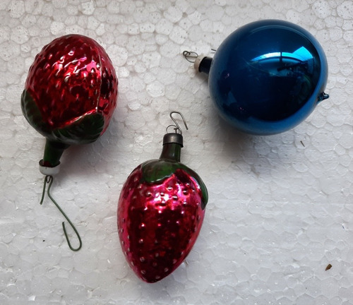 B. Antigo - 3 Enfeites De Árvore De Natal Em Vidro Anos 50 | MercadoLivre B. Antigo - 3 Enfeites De Árvore De Natal Em Vidro Anos 50 | MercadoLivre
