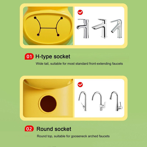 Extensión De Grifo De Agua Para Niños, Extensor Grifo Lavabo