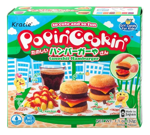 comprar Dulce (diy) Kracie Popin Cookin Tanoshii Hamburguer, 32 G
