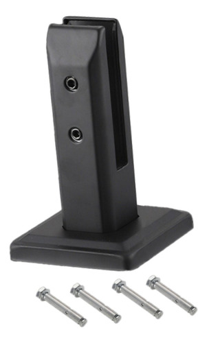 Abrazadera De Vidrio Con Tornillos, De Vidrio, Altura 16cm