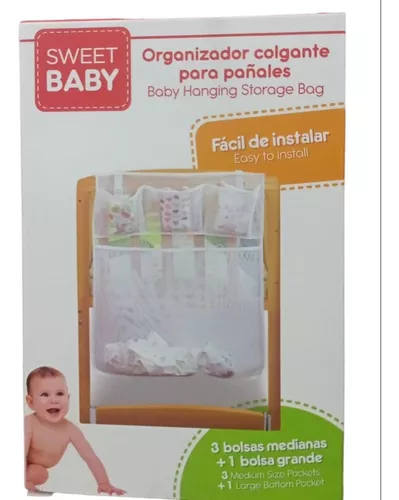 Organizador de pañales para bebé, 100% algodón cuerda cesta cambiador de  pañales para bebé, organizador de pañales Maliton portátil para cosas de  bebé, el mejor regalo de baby shower : : Bebé
