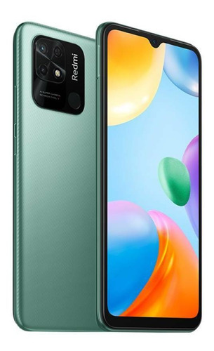 Imagem 5 de 5 de Xiaomi Redmi 10C Dual SIM 128 GB verde 4 GB RAM