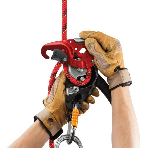 Imagen 2 de 6 de Descensor Antipánico Petzl Id L Rescate Arnes Altura Rescat