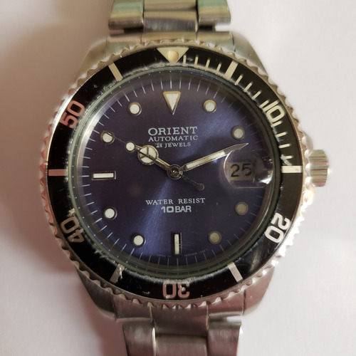 Relógio Orient Automático Diver 487703 [submariner Homage]
