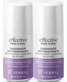 Effective Desodorante Roll On Brisa Floral 48h .x2und Yanbal