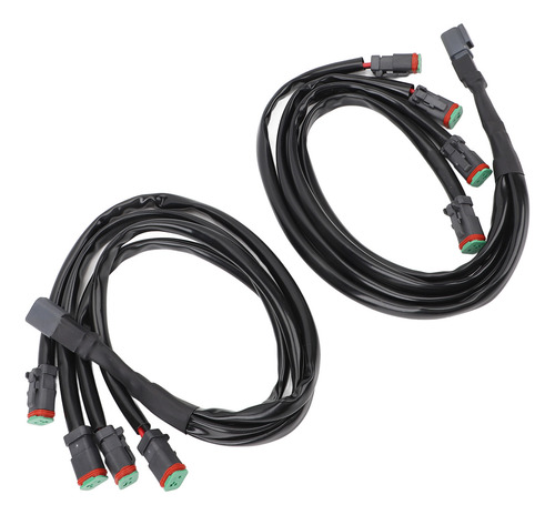 Adaptador De Arnés De Cableado Dt, 2 Piezas, Resistente Al C