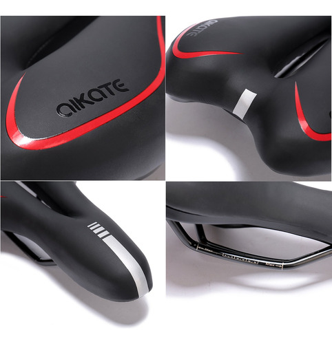Aikate - Silla De Bicicleta Cómoda Para Bicicleta De Carrete