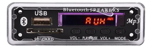 Mp3 Wma Decodificador De Audio Inalámbrico Bluetooth Módulo