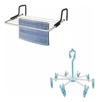 Comprar Tender De Ropa Para Balcon + Tender Con Broche Ideal!!!