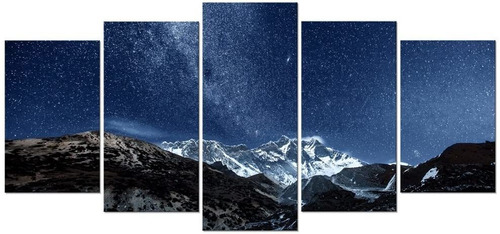 Lona Azul Giclee Imprime Arte De La Pared Cielo Estrell...