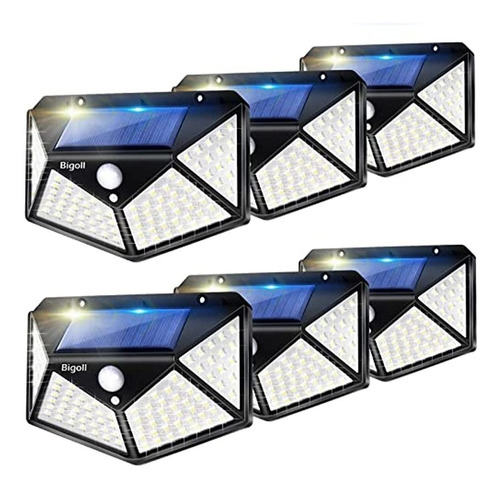 Paquetes De 6 Luces Solares Para Exteriores, Luces Solares C