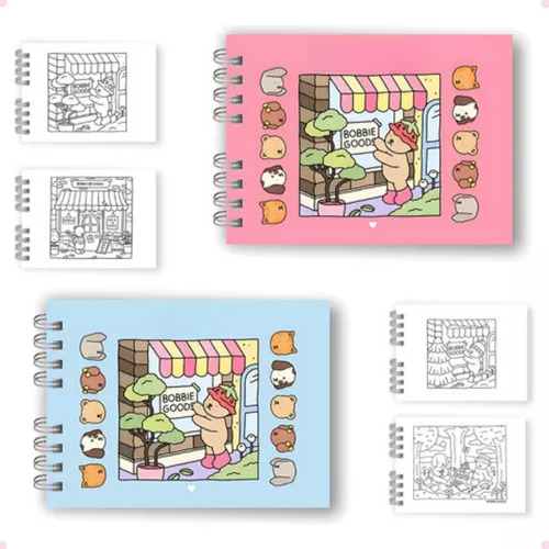 Livro Do Dia Infantil Urso Bob, De Bobbie Goods Para Colorir 2025