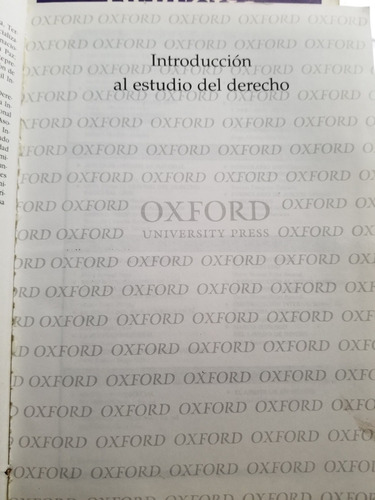 A0 Introducción Al Estudio Derecho Leonel Pereznieto Castro (Usado)