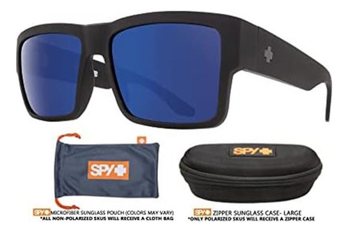 Spy Cyrus Soft Matte Bronze Con Blue Spectra Mirror 58m Gafa