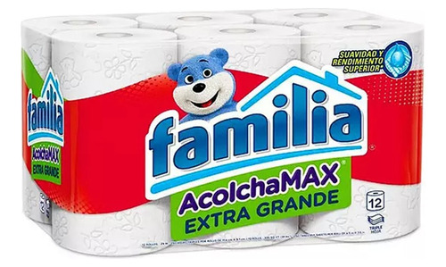 Papel Higienico Familia Acolchamax Extra Grande X 12 Rollo