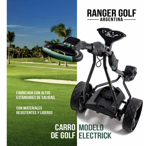 Imagen 2 de 10 de Carro Ranger Golf Electrico + Vel. Crucero + Timer!