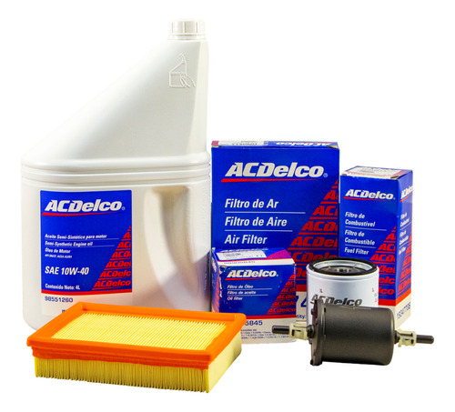 Kit Filtros+aceite Acdelco  Suzuki Fun 1.0 8v / 1.4 8v (c)