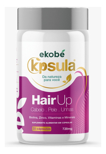 Hair Up Biotina + Zinco Cabelos Fortes 720mg