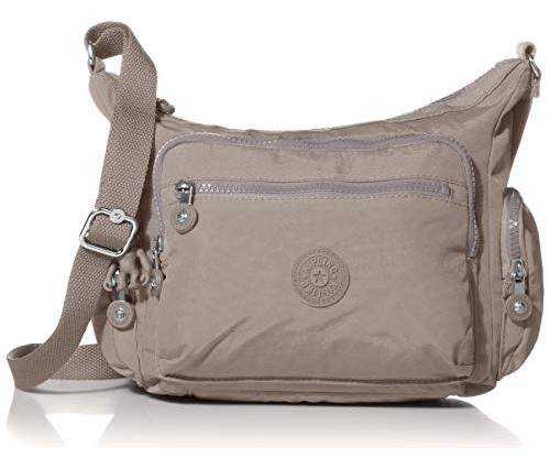 Kipling Womens Gabbie Crossbody, Grey Gris, Small 4wvca