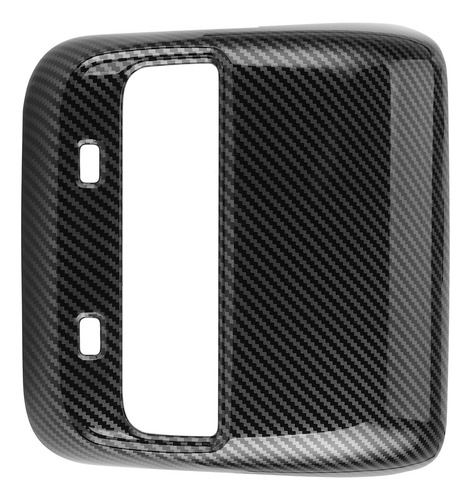 Acondicionador Trasero Estilo Fibra De Carbono Para Decoraci
