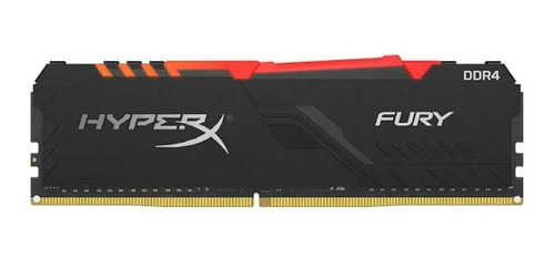 Imagem 4 de 4 de Memória Hyperx Fury Rgb Ddr4 8gb 2666mhz Cl16 Hx426c16fb3a/8