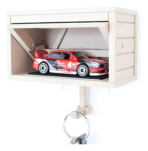 Novo Porta-chaves De Garagem Para Carros Com Porta De Abertu