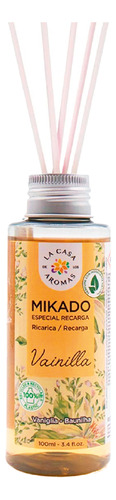 Mikado Reposición Vainilla De 100ml + Varitas