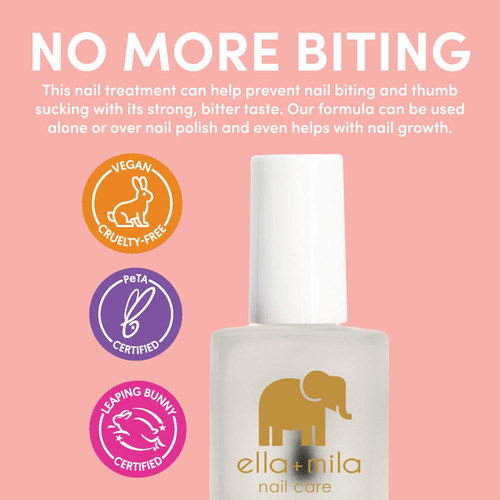 Tratamiento Para Morderse Las Uñas Ella+mila No More Biting