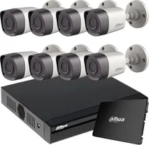 Comprar Kit Seguridad Dahua Full Hd Dvr 8 + Disco 1tb Instalado + 8 Camaras Infrarrojas Exterior O Domos + Ip Cctv M3k