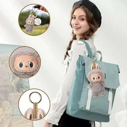 Labubu Boneco Pelúcia Chaveiro