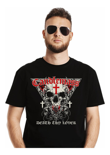 Polera Candlemass Death Thy Lover Metal Impresión Directa