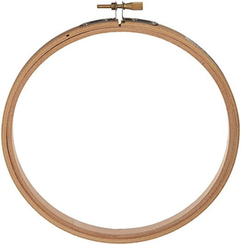 Darice Madera Bordado De Los Aros, De 6 Pulgadas