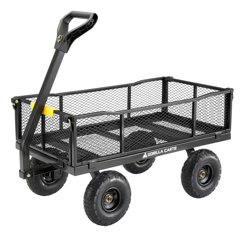 Carrito Utilitario De Acero Resistente Y Duradero De 4 Pies