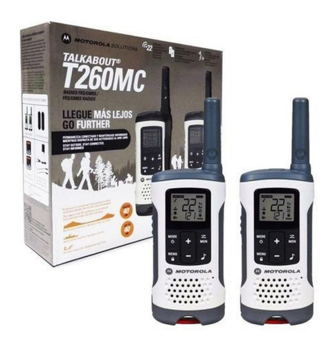Imagen 2 de 6 de Handy Motorola Walkie Talkie T260 40km Oferta