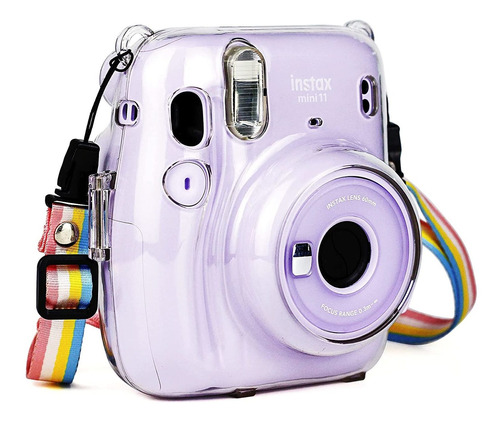 Funda Para Fujifilm Instax Mini 11 Fudda De Pvc Duro +cor...