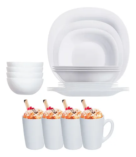 Vajilla Bareka 20 Pieza MercadoLibre