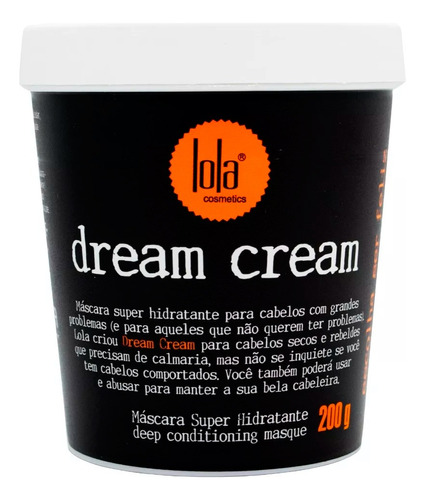 Lola Dream Cream Máscara Super Hidratante Pelo Seco X 200gr 