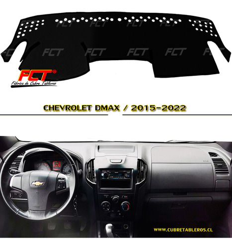 Cubre Tablero Premium / Chevrolet Dmax / 2015 2016 2017 2018