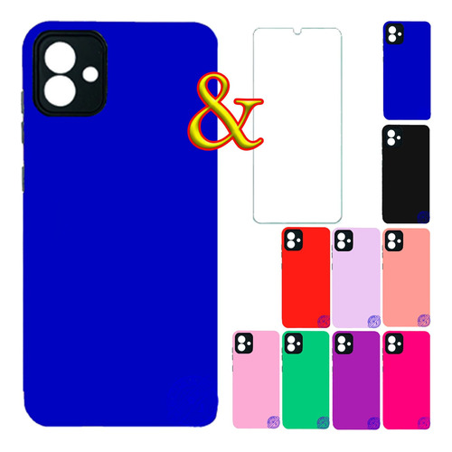 Funda Para Samsung Galaxy A05 O A05s Reforzado Case + Vidrio